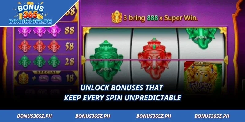 Unlock bonuses that keep every spin unpredictable
