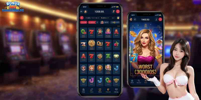 Modern mobile casino interface optimized for smartphones.
