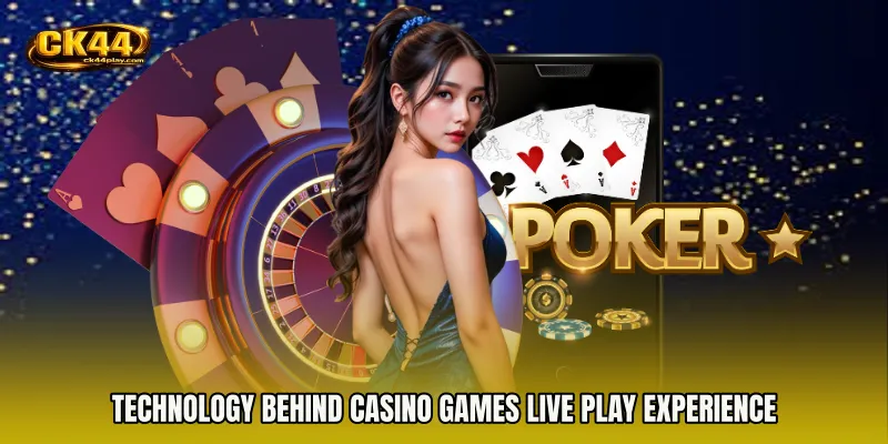 Technology Behind Casino Games live play Experience